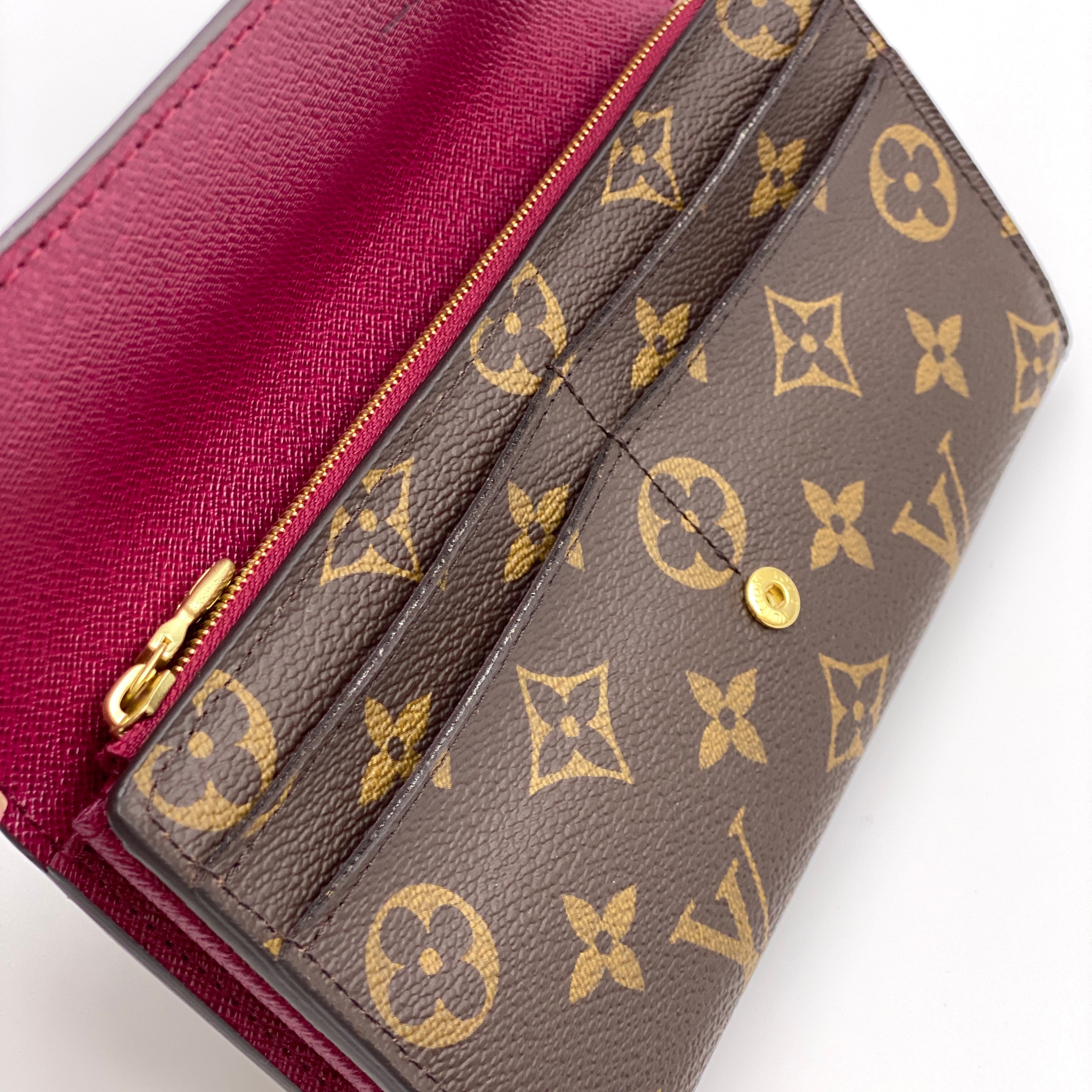 【送料無料】_ LOUIS  VUITTON_（ルイヴィトン）_ポルトフォイユ･サラ _フューシャ M62234 _未使用品