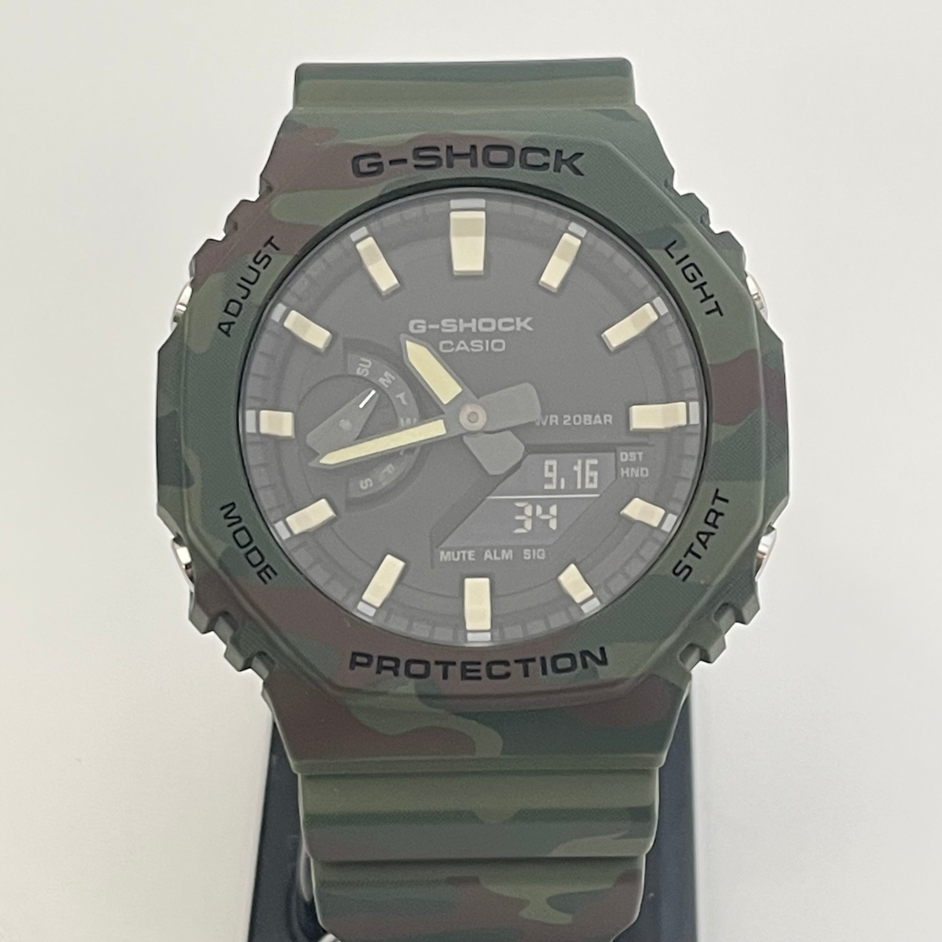 送料無料】 CASIO（カシオ）G-SHOCK 2100 Series GAE-2100WE-3AJR未使用品