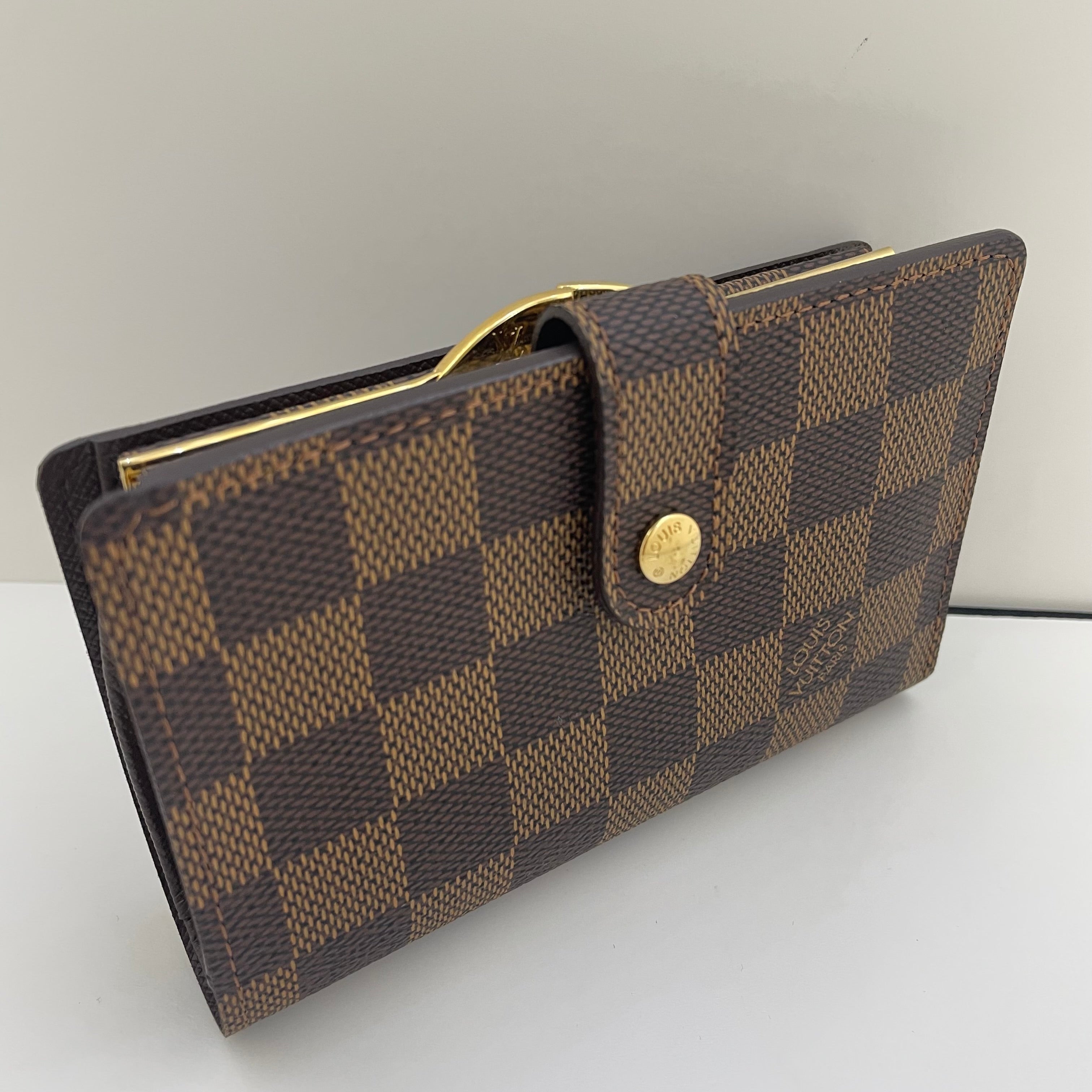 【送料無料】_ LOUIS VUITTON_（ルイヴィトン）_ダミエ ポルトフォイユ ヴィエノワ_N61674_中古品