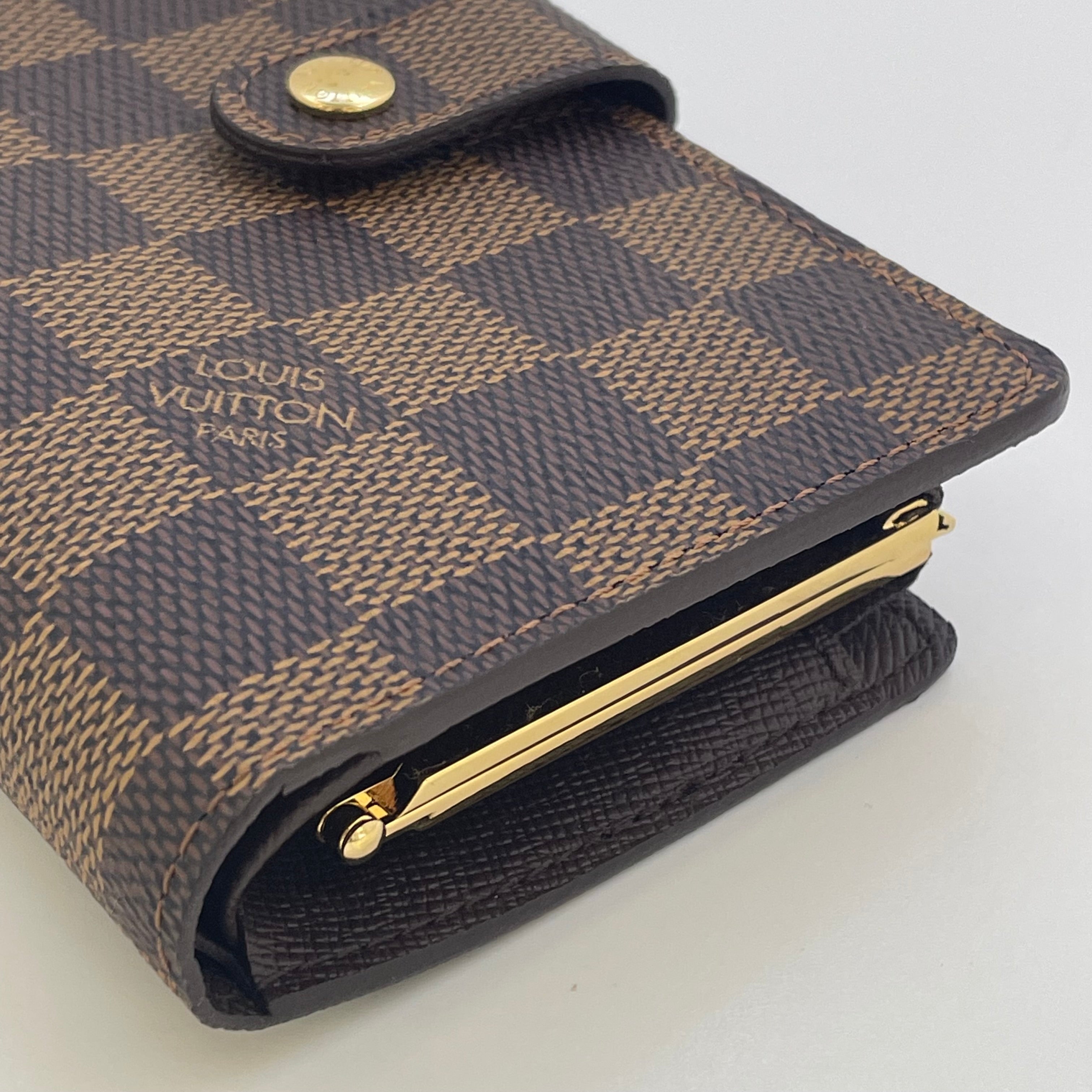 【送料無料】_ LOUIS VUITTON_（ルイヴィトン）_ダミエ ポルトフォイユ ヴィエノワ_N61674_中古品