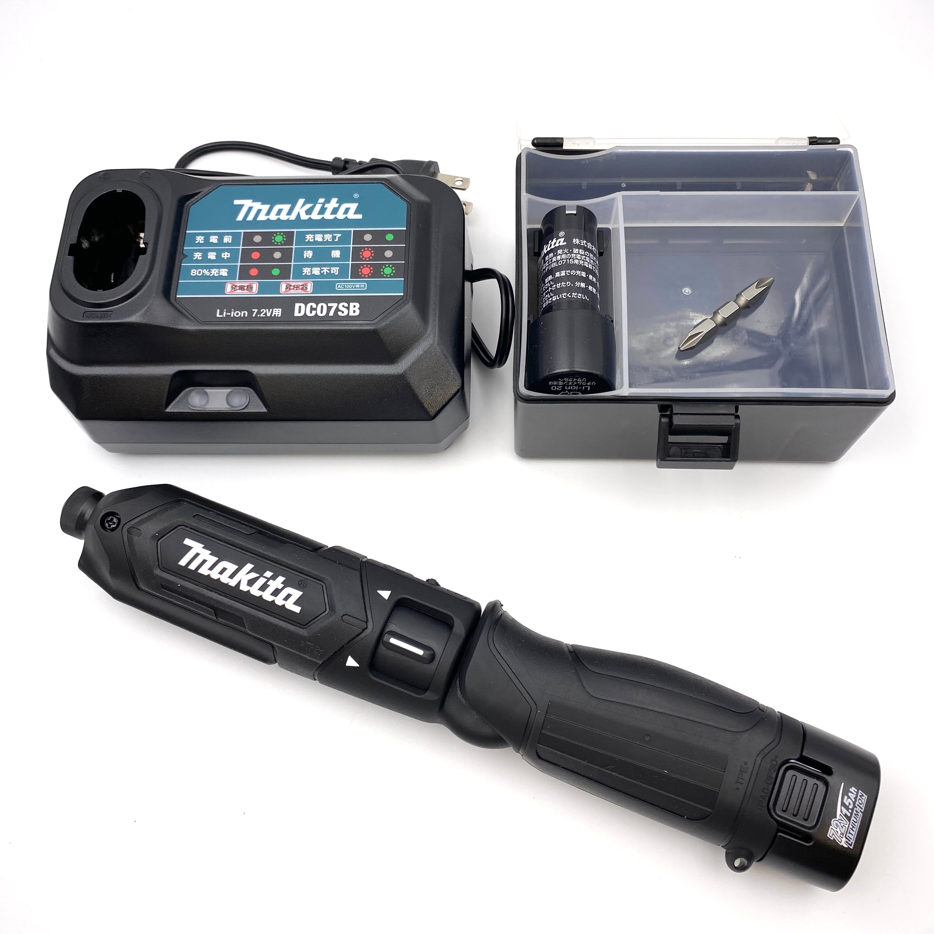 【送料無料】_ makita_(マキタ）_充電式ペンインパクトドライバ _TD022DSHXB(黒）_未使用品