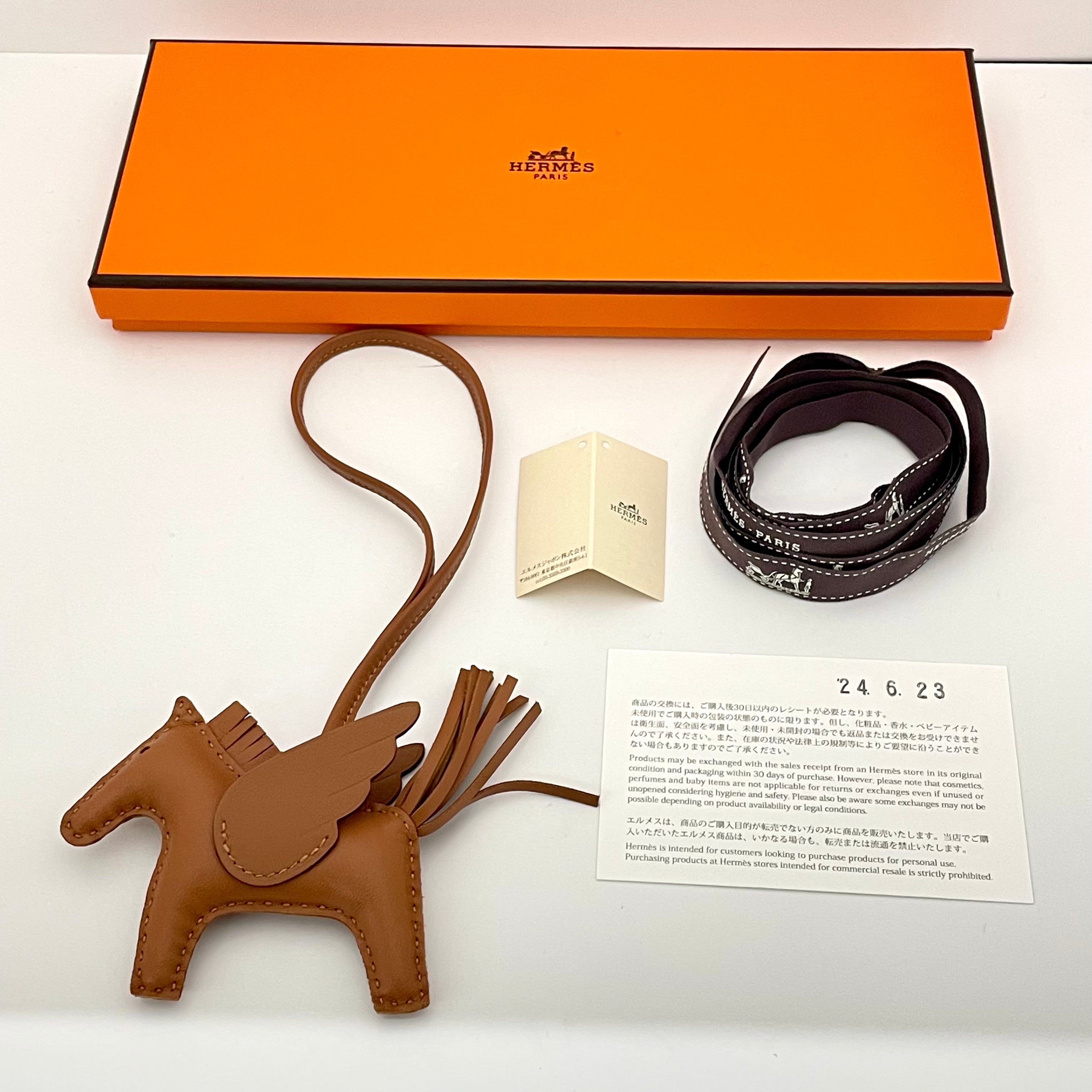 【送料無料】_ HERMES _（エルメス） _ロデオ ペガサス PM _チャーム ゴールド _未使用品