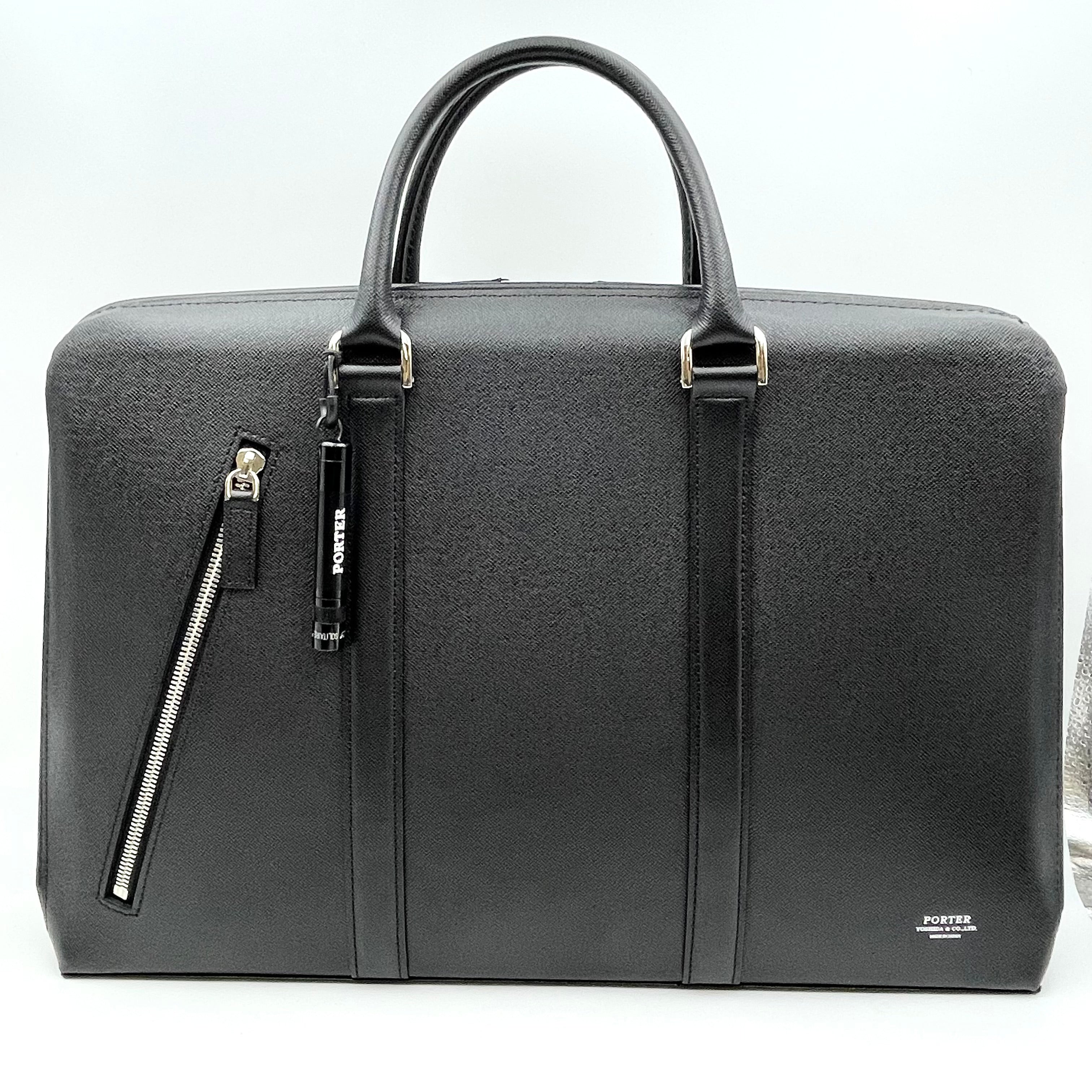 【送料無料】_ PORTER _（ポーター）_ AVENUE BRIEFCASE(L)_中古品