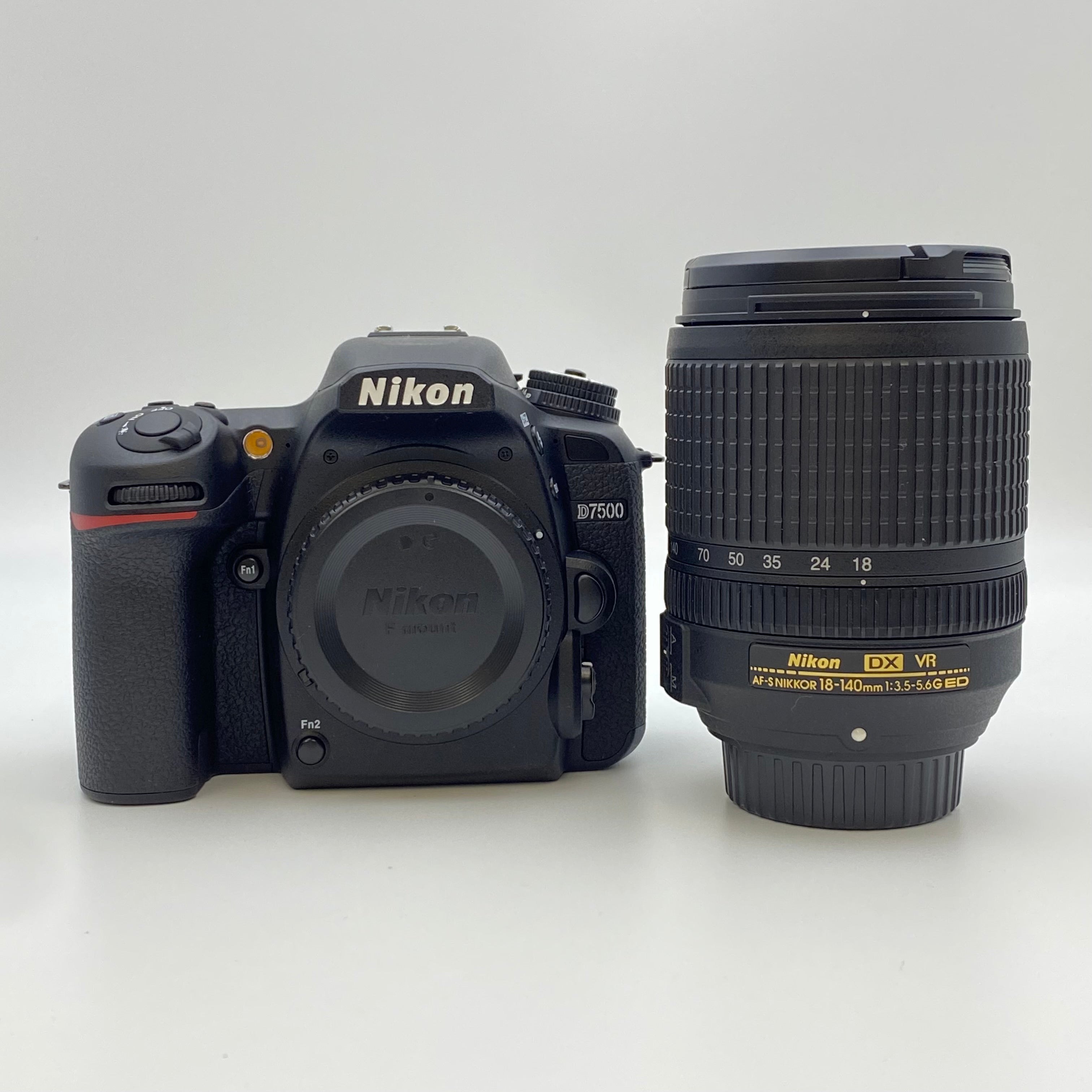 【送料無料】_ Nikon_(ニコン)_D7500 18-140 VR Kit_一眼レフカメラ レンズキット_中古品