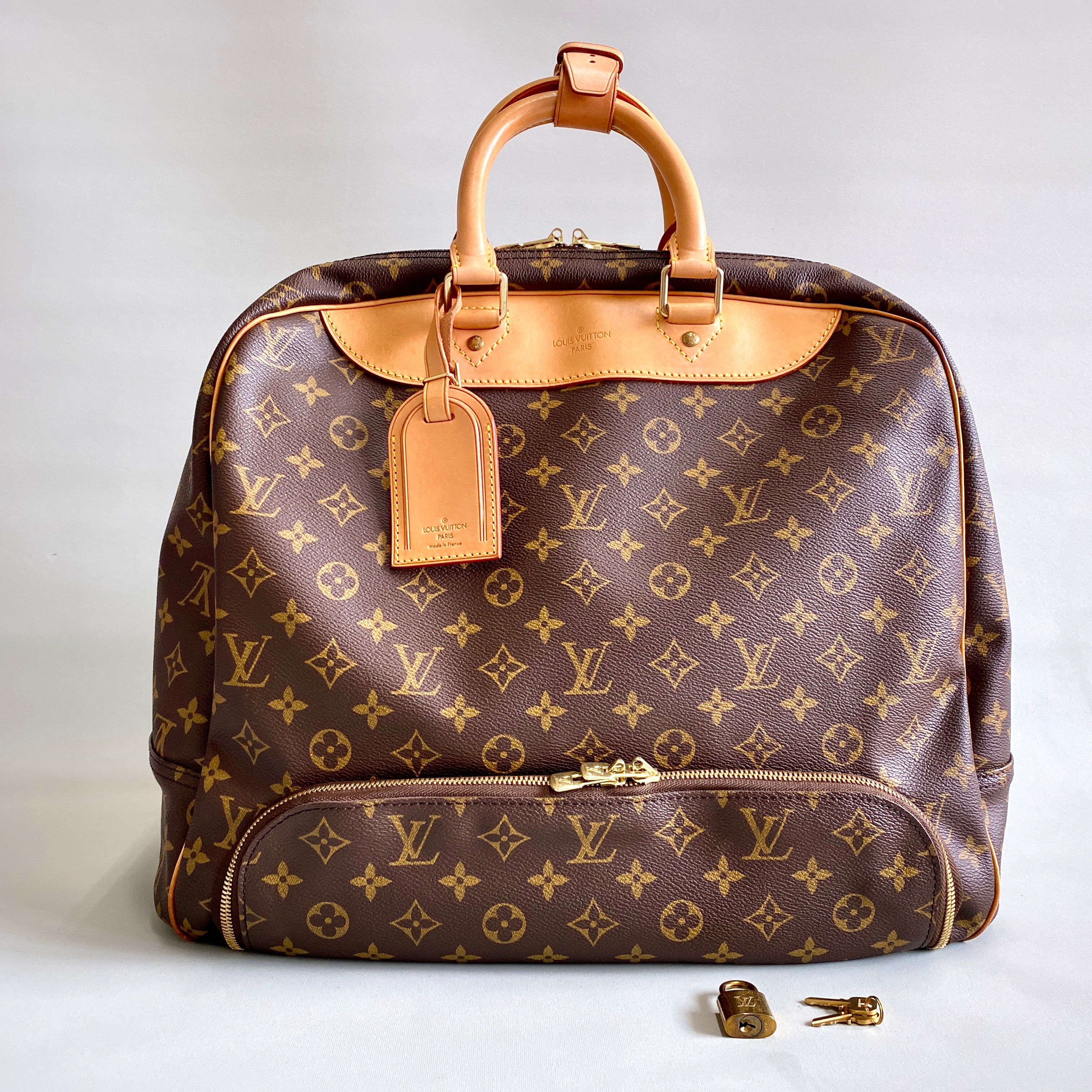 【送料無料】_ LOUIS  VUITTON_（ルイヴィトン）_モノグラム エヴァジオン_ ボストンバッグ_ M41443_ 中古品