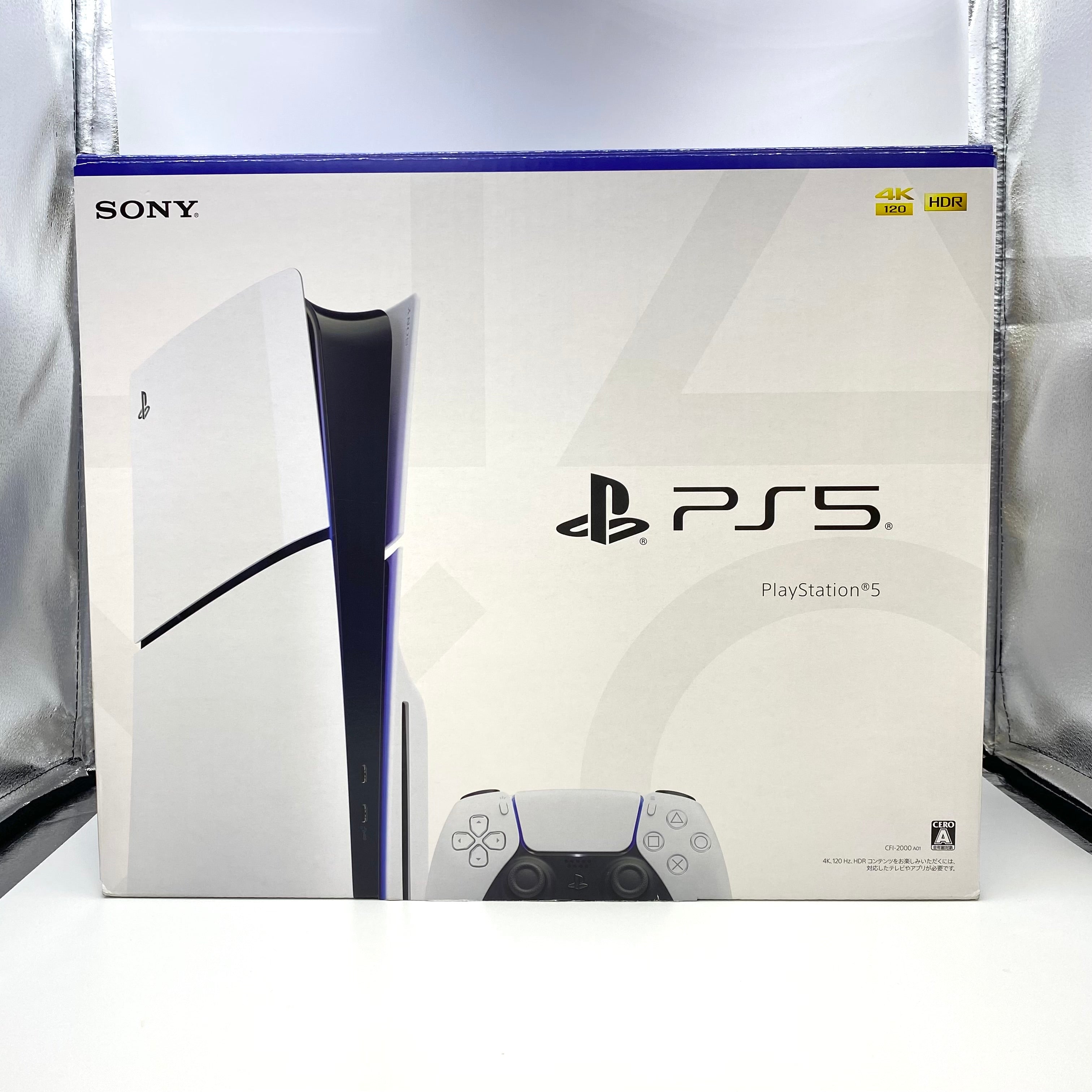 【送料無料】_PlayStation5_（プレイステーション5）_CFI-2000A01 ディスクドライブ搭載_スリムモデル 1TB_中古品