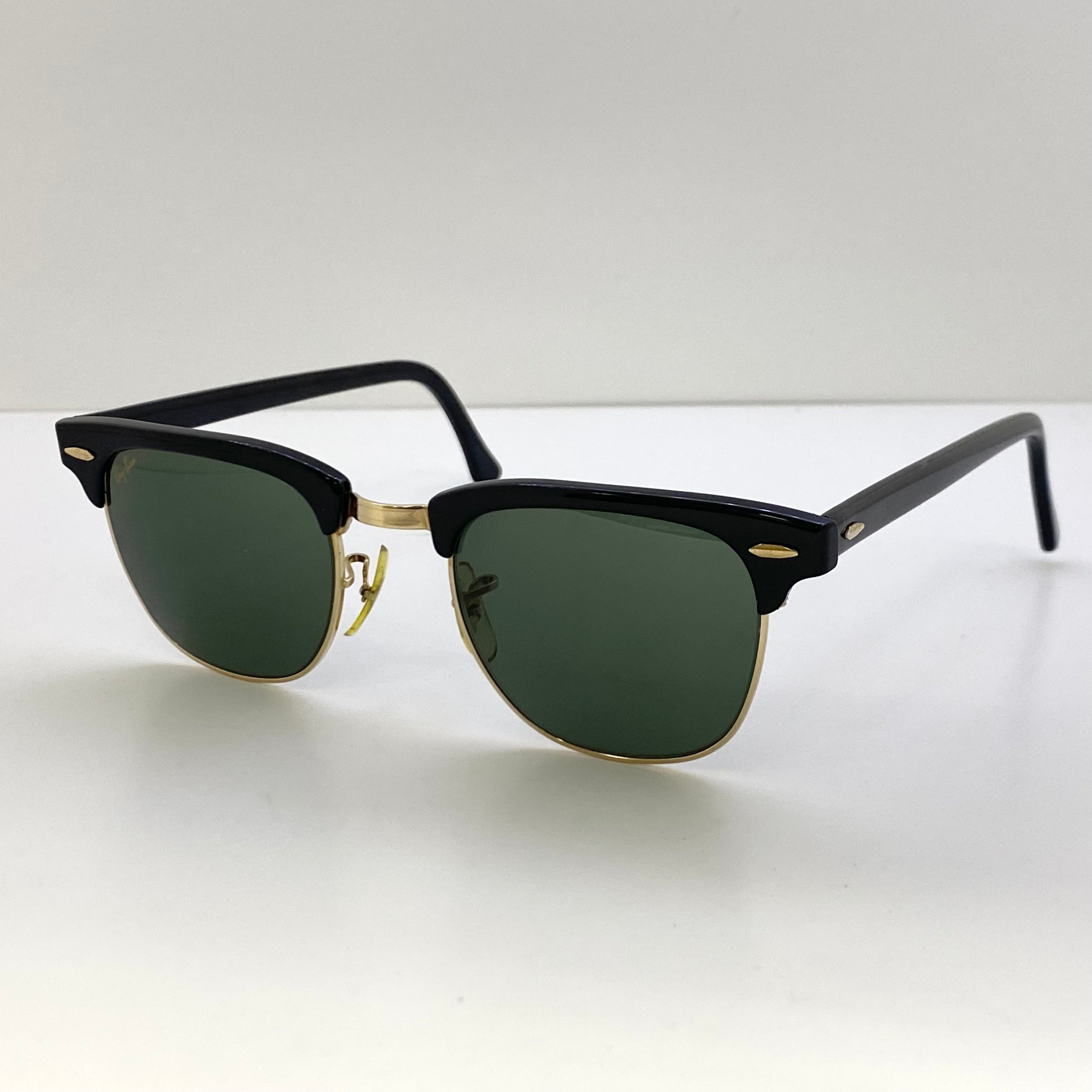 【送料無料】_ Ray−Ban _（レイバン）_ サングラス USA／B&L_ クラブマスターW0365_ 中古品