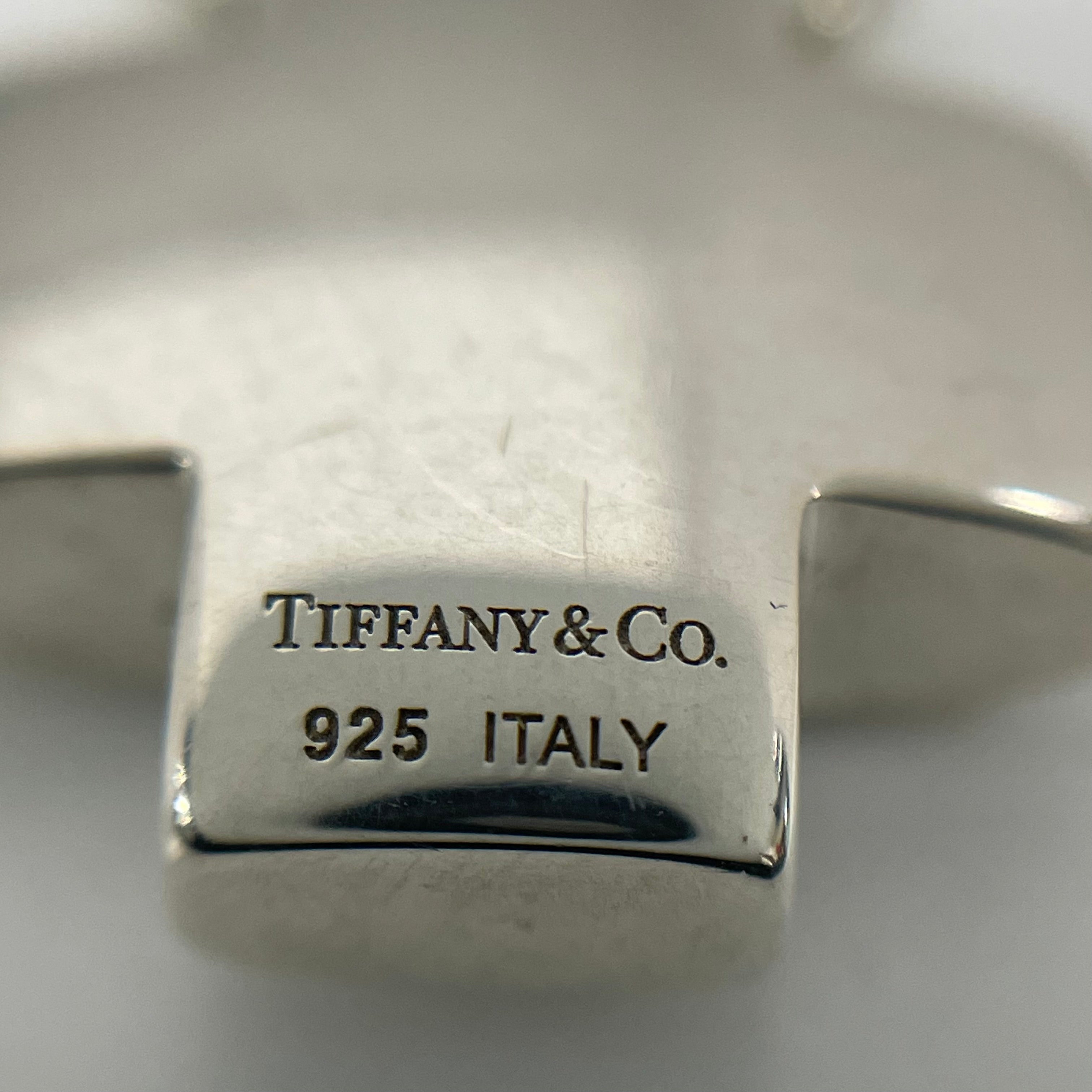 【送料無料】_ TIFFANY&Co _（ティファニー）_SV925 _ローマンクロスネックレス _中古品