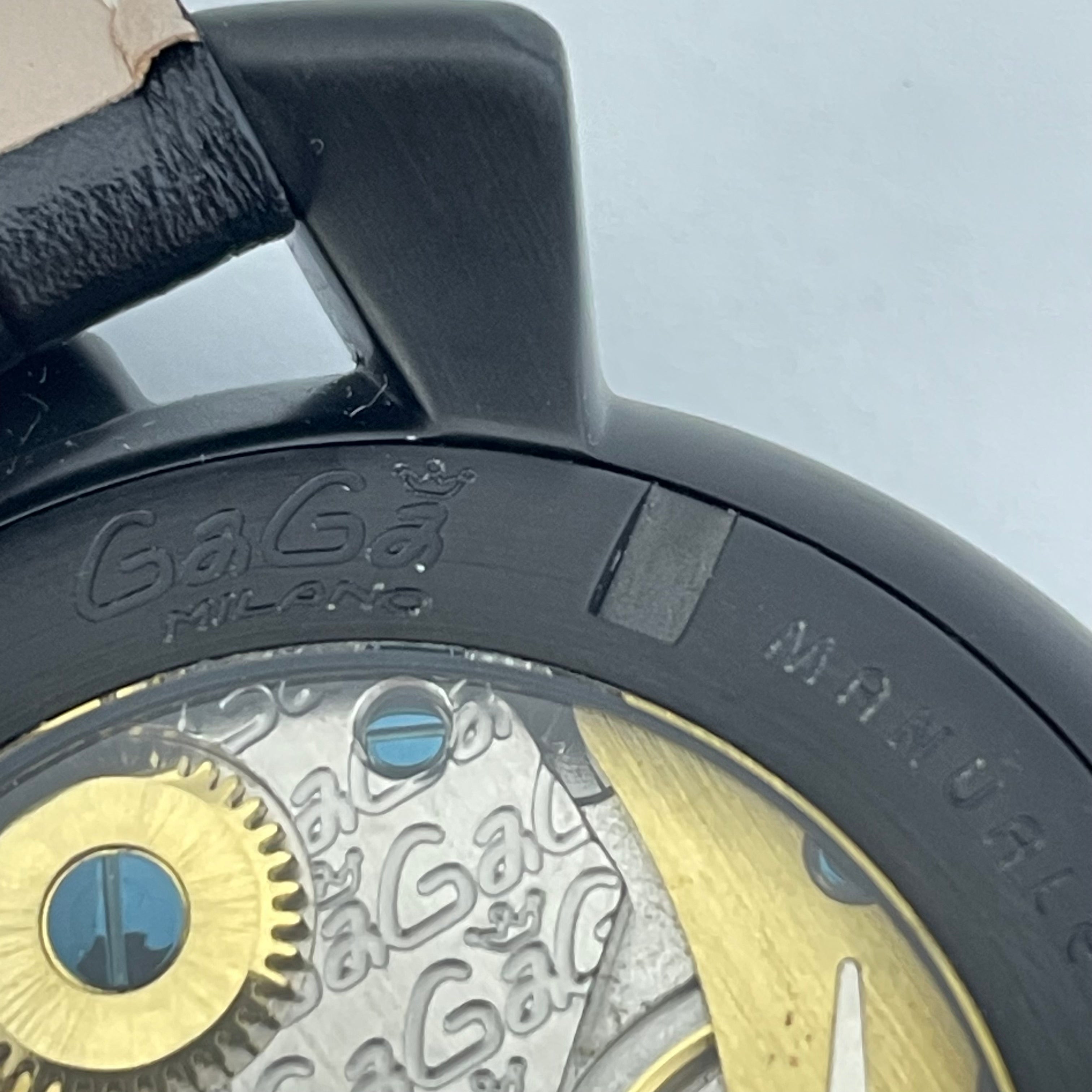 【送料無料】_ GaGa MILANO _（ガガミラノ）_MANUALE 48MM_ EVANGELION初号機モデル _中古品