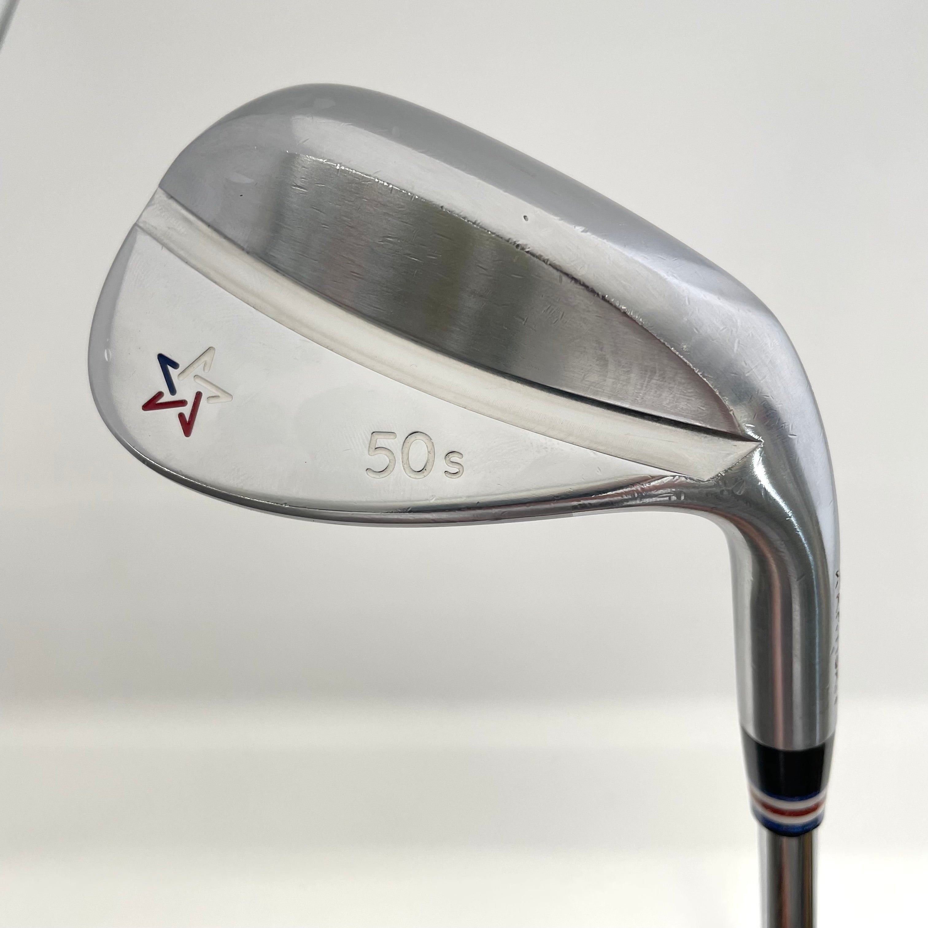 【送料無料】_ ARTISAN GOLF_（アーティザンゴルフ）_Ni−Crメッキ 50S ウェッジ _NS PRO MODUS3 TOUR115(S)_中古品