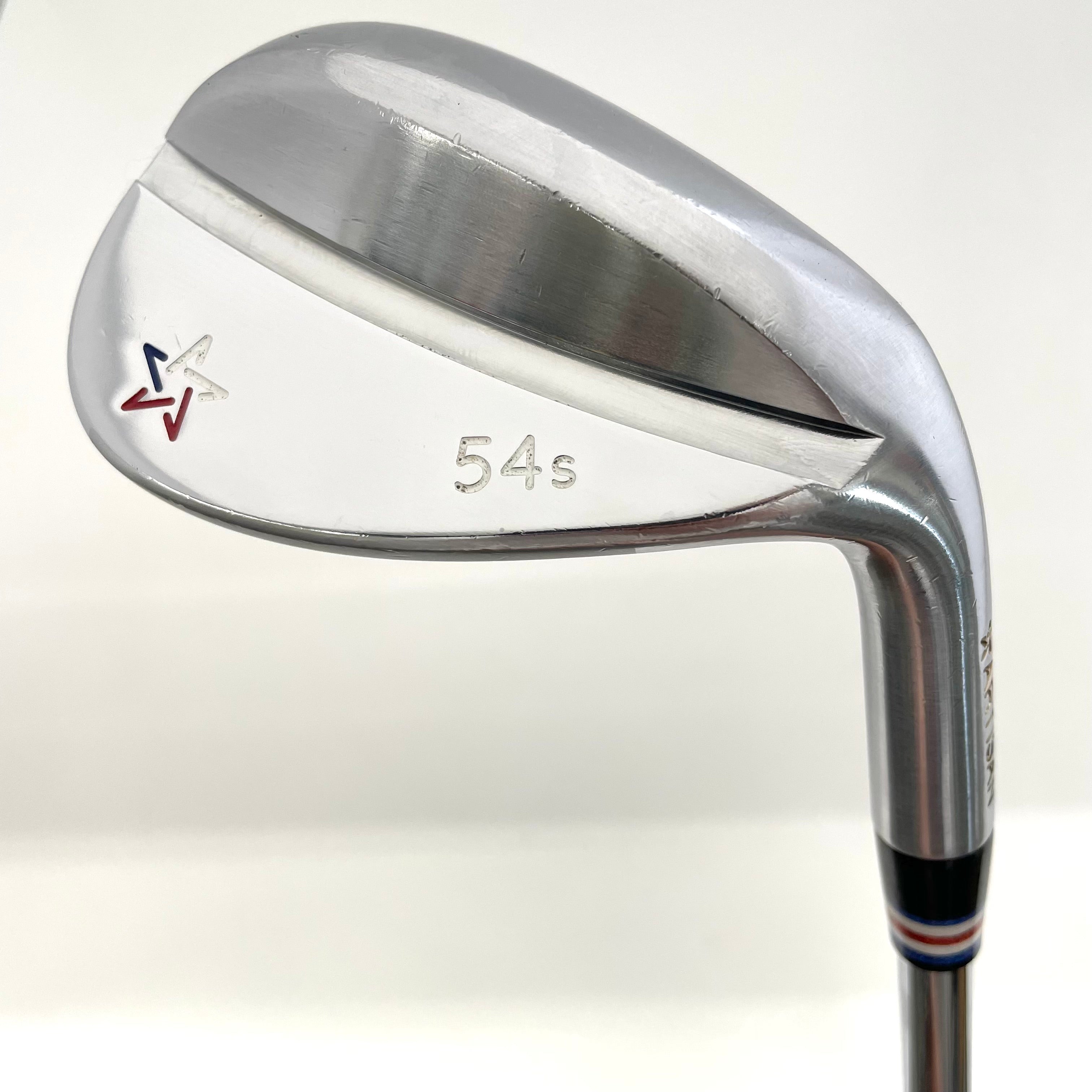 【送料無料】_ ARTISAN GOLF_（アーティザンゴルフ）_Ni−Crメッキ 54S ウェッジ _NS PRO MODUS3 TOUR115(S)_中古品