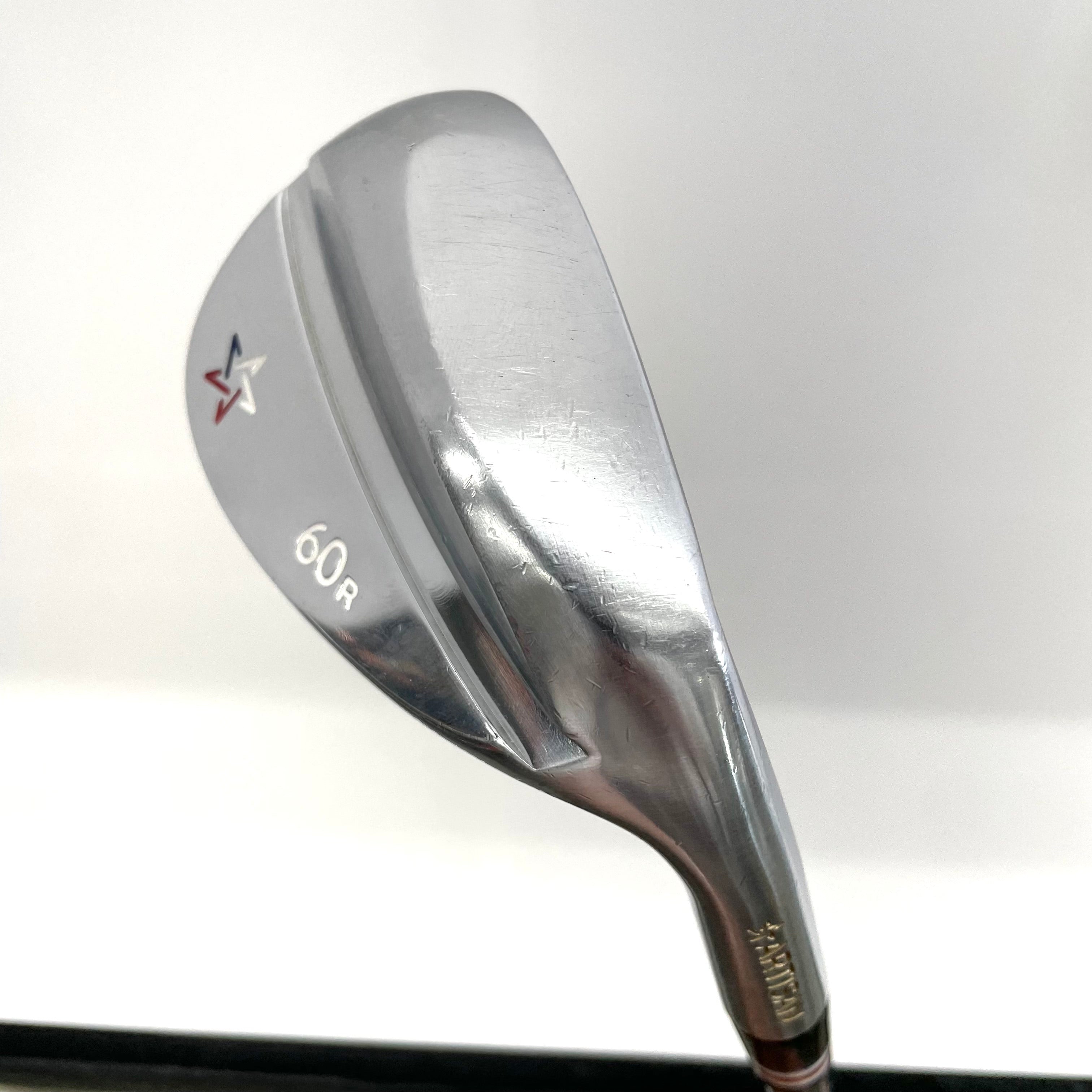 【送料無料】_ ARTISAN GOLF_（アーティザンゴルフ）_Ni−Crメッキ 60R ウェッジ _NS PRO MODUS3 TOUR115(S)_中古品