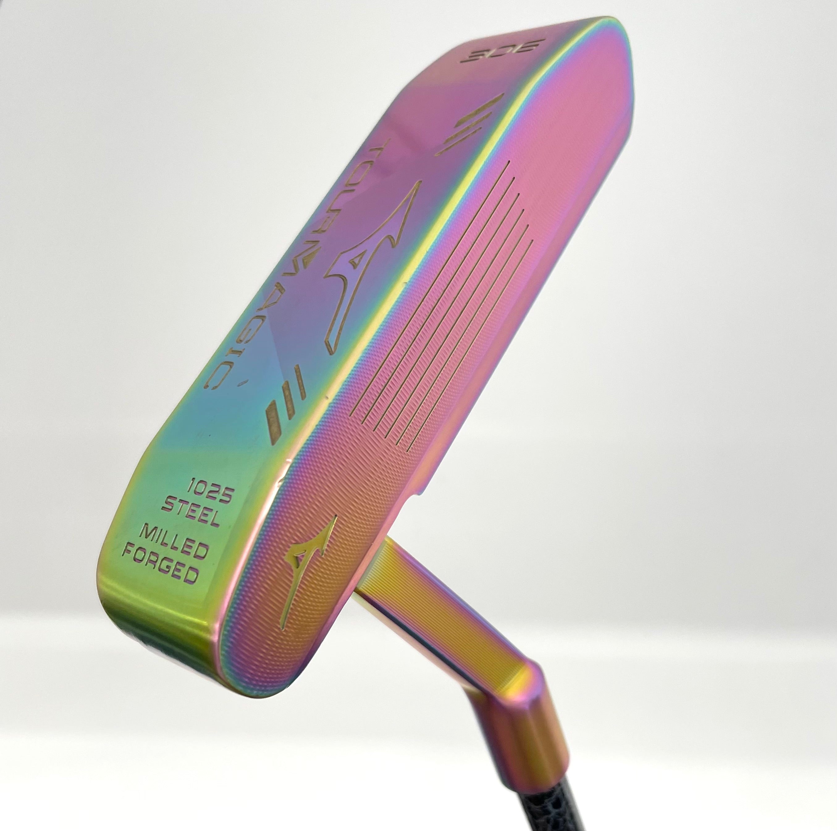 【送料無料】_ MIZUNO_（ミズノ）_軟鉄削り出しパター  _TOUR MAGIC306 オーロラ_中古品