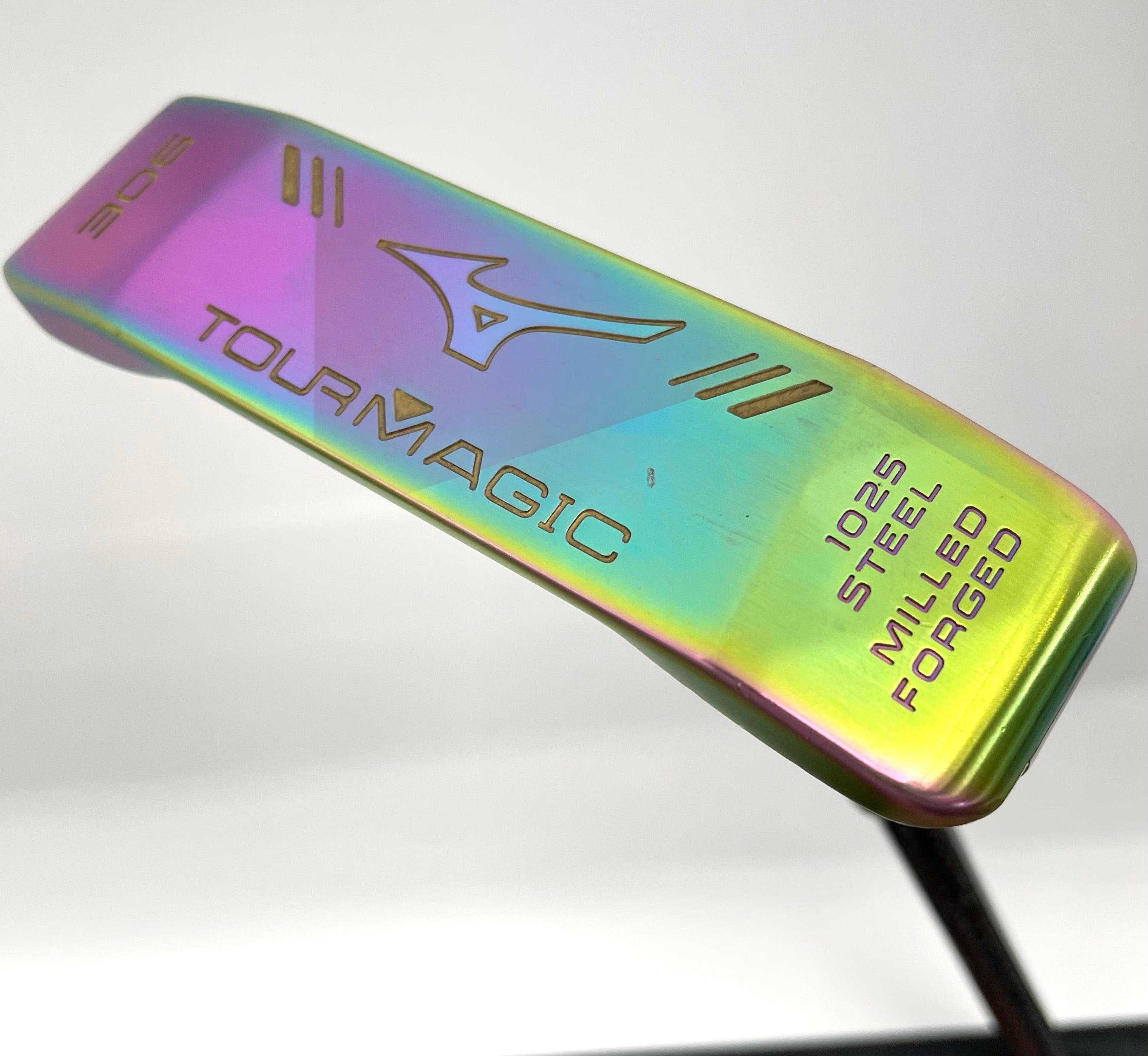 【送料無料】_ MIZUNO_（ミズノ）_軟鉄削り出しパター  _TOUR MAGIC306 オーロラ_中古品