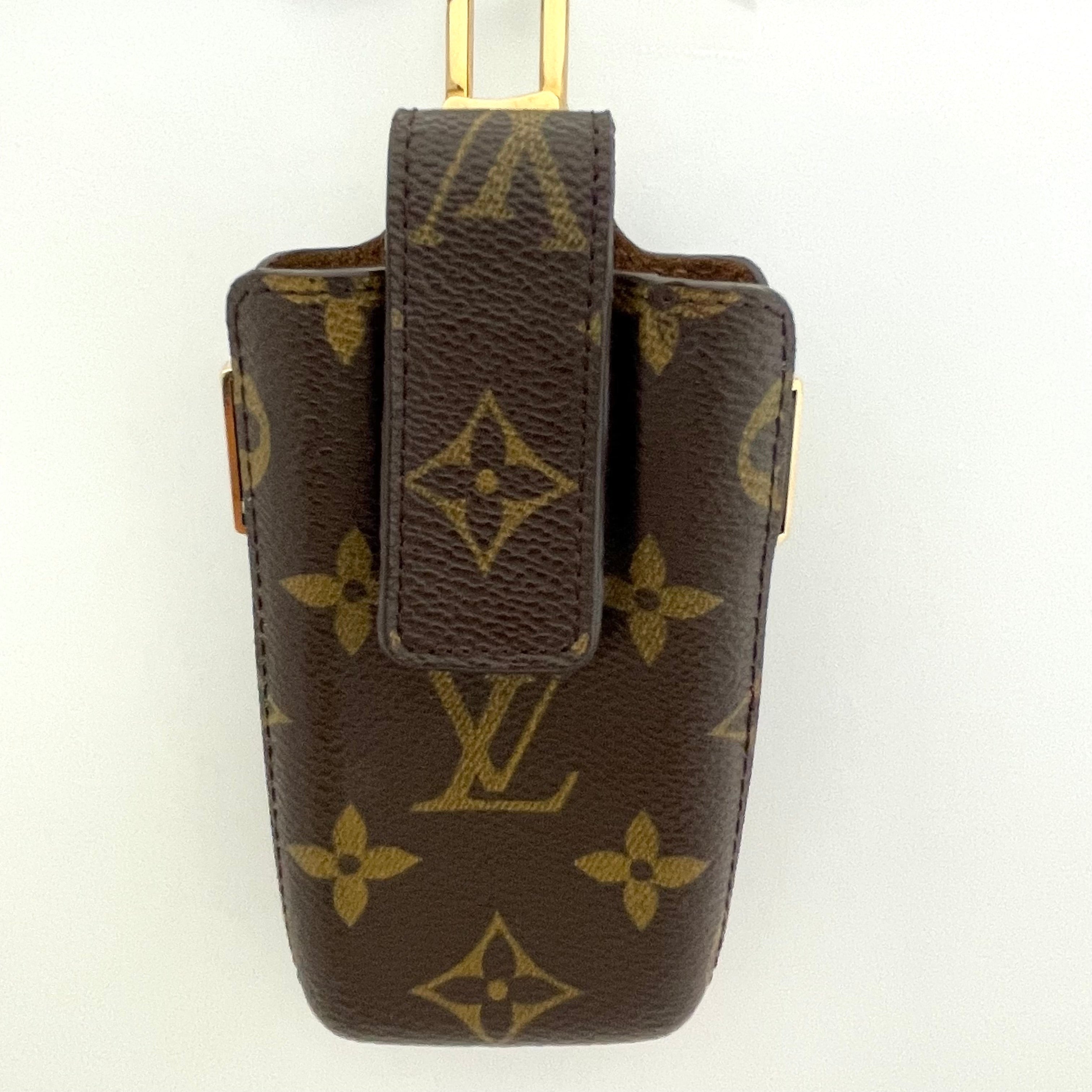 【送料無料】_ LOUIS  VUITTON_（ルイヴィトン）_モノグラム エテュイ _テレフォン インターナショナル GM _M63060_中古品
